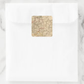 La France 1180 a 1223 Vierkante Sticker (Tas)
