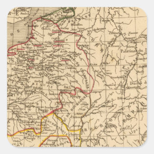 La France 1180 a 1223 Vierkante Sticker