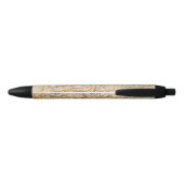 La France 1180 a 1223 Zwarte Inkt Pen (Achterkant)