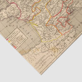 La France 1223 a 1270 Tissuepapier (Detail)