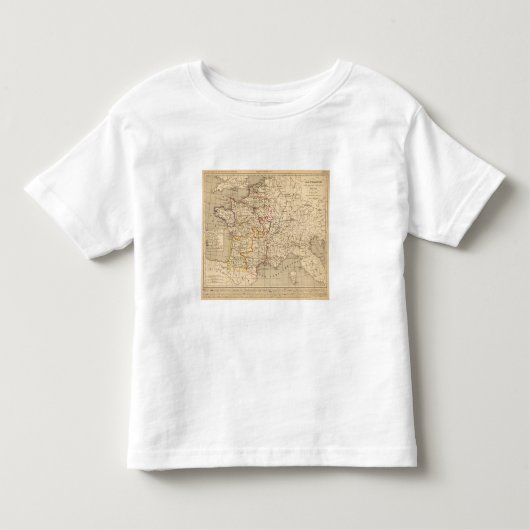 La France 1270 a 1328 Kinder Shirts (Voorkant)
