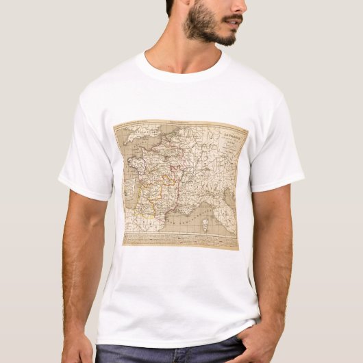 La France 1270 a 1328 T-shirt (Voorkant)
