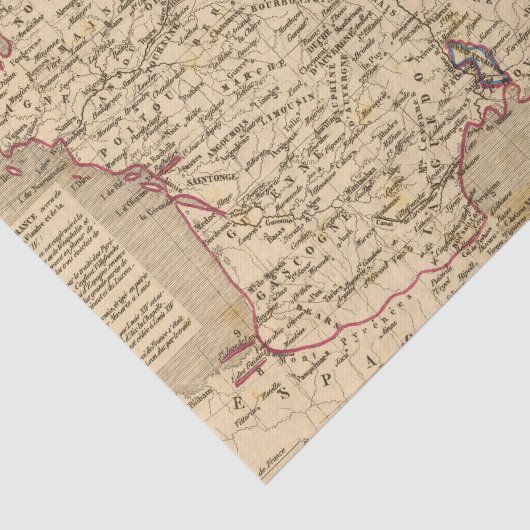 La France 1643 a 1715 Tissuepapier (Detail)