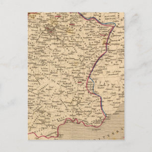 La France 1814 a 1840 Briefkaart