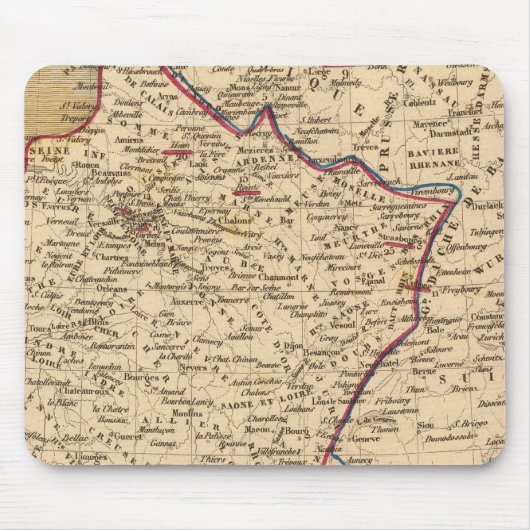 La France 1814 a 1840 Muismat (Voorkant)