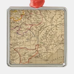 La France 996 a 1108 Metalen Ornament