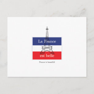 La France est Belle Briefkaart