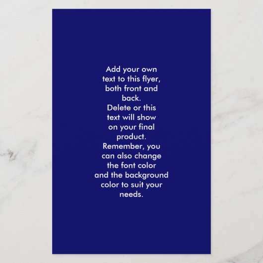 La France est Belle Flyer (Achterkant)