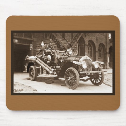 La France Fire Truck 1924 Muismat (Voorkant)