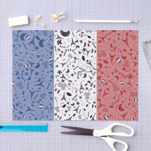 La Frankrijk van Vive Tissuepapier (Craft)