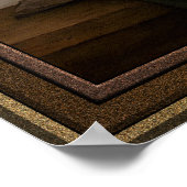 La Frileuse door William-Adolphe Bouguereau Poster (Hoek)