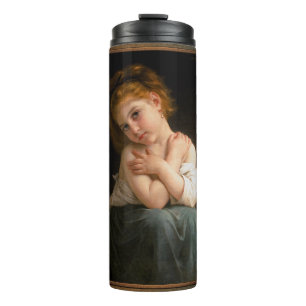 La Frileuse door William-Adolphe Bouguereau Thermosbeker