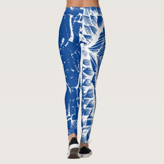 La fuente blu leggings (Achterkant)