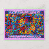 La Fuerza de la Fe The Power of Faith Inspiration Briefkaart (Voorkant)