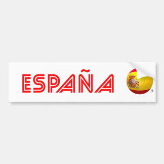 La Furia Roja - Football Spanje Bumpersticker