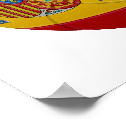 La Furia Roja - Football Spanje Poster (Hoek)