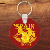 La Furia Roja Spain 2010 sleutelhanger voor ventil (Voorkant)