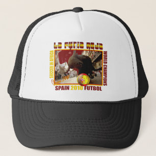 La Furia Roja Spain Bull Soccer Futbol Trucker Pet