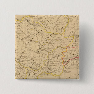 La Gaule Vierkante Button 5,1 Cm