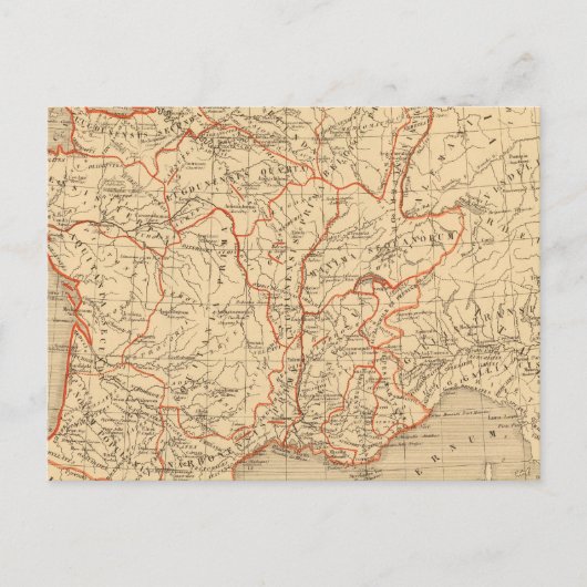 La Gaulle Romaine Briefkaart (Voorkant)