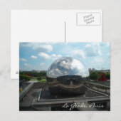 La Gèode, Parijs Briefkaart (Voorkant / Achterkant)