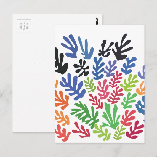 La Gerbe door Matisse Briefkaart (Voorkant / Achterkant)