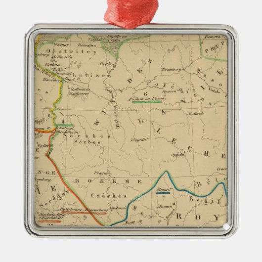 La Germanie 511 a 741 Metalen Ornament (Voorkant)