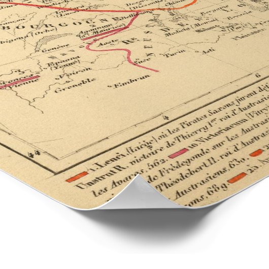 La Germanie 511 a 741 Poster (Hoek)