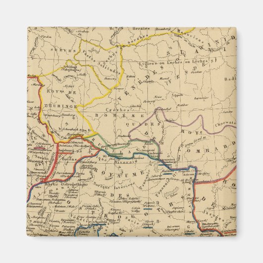 La Germanie a la fin du 5e siecle Magneet (Voorkant)