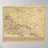 La Germanie a la fin du 5e siecle Poster (Voorkant)