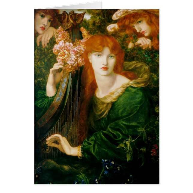La Ghirlandata - Dante Gabriel Rossetti (Voorkant)