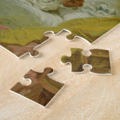 La Gimblette, Girl with a Dog, c.1770 (olie op ca. Legpuzzel (Zijkant)