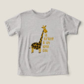 la giraffe a un long cou baby (Design voorkant)