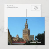 La Giralda of Sevilla, briefkaart (Voorkant / Achterkant)