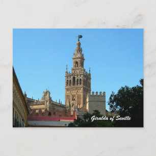 La Giralda of Sevilla, briefkaart