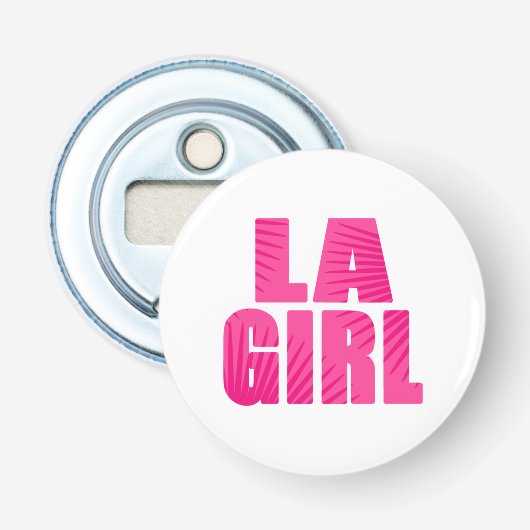 LA Girl Button Flesopener (Voorkant)