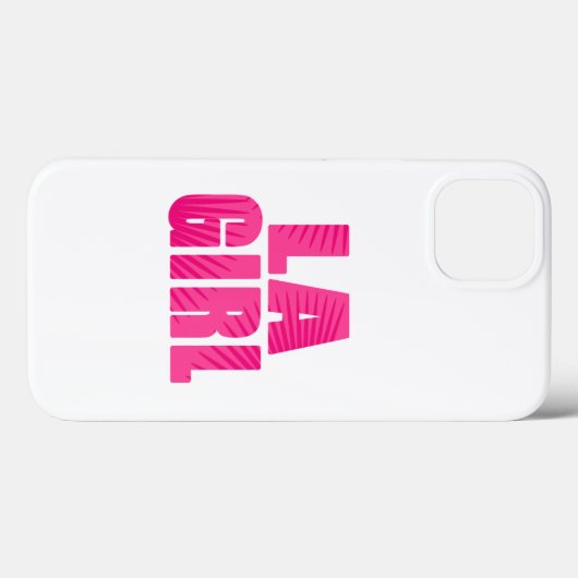 LA Girl Case-Mate iPhone Case (Achterkant (horizontaal))