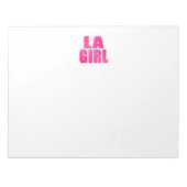 LA Girl Notitieblok (Voorkant)