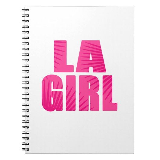 LA Girl Notitieboek (Voorkant)