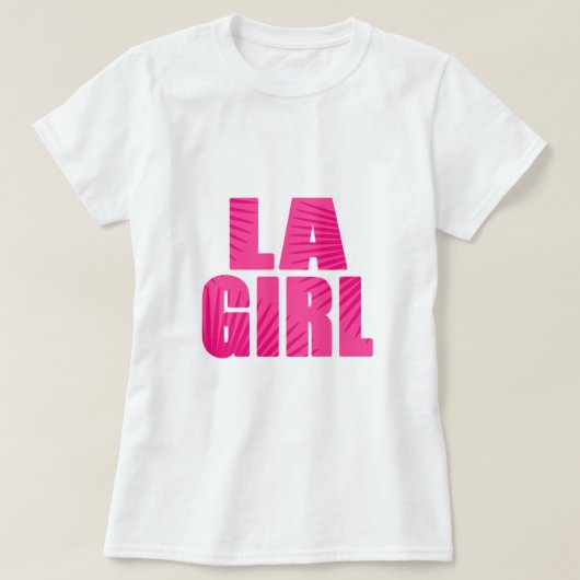 LA Girl T-shirt (Design voorkant)