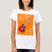 la gitarra QUOTE T-shirt (Voorkant)