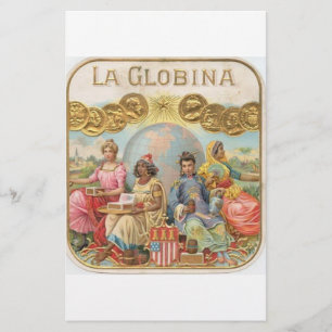 La Globina Cigar Label Briefpapier