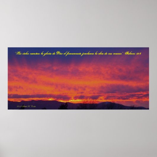 La Gloria de Dios Poster (Voorkant)