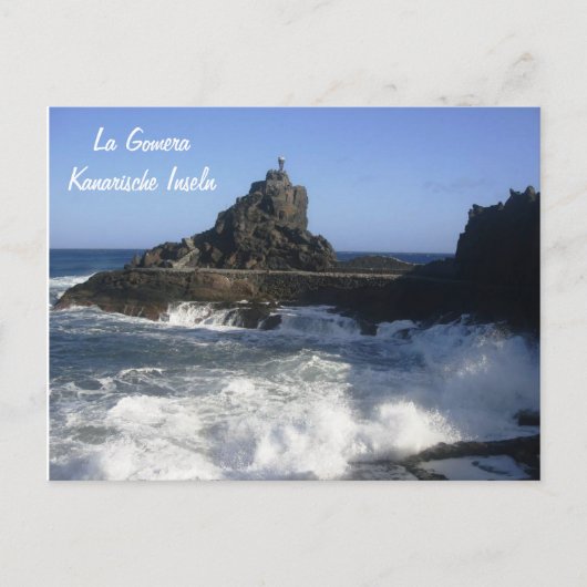 La Gomera Briefkaart (Voorkant)