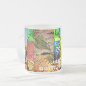 la Gomera , inspirerend eiland Matglas Koffiemok (Voorkant links)