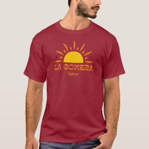 LA GOMERA Spanje, Zon T-shirt