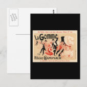La Gomme Briefkaart (Voorkant / Achterkant)