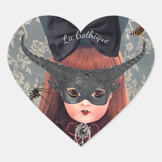La Gothique Doll Sticker (Voorkant)