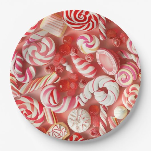 La gourmandize en déco papieren bordje (Voorkant)