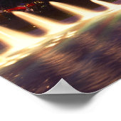 La Grande Arche, La Defense, Parijs, Frankrijk Poster (Hoek)